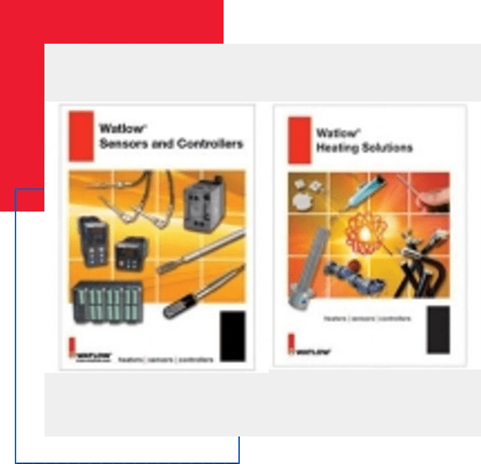 A series of brochures for welder heating solutions.